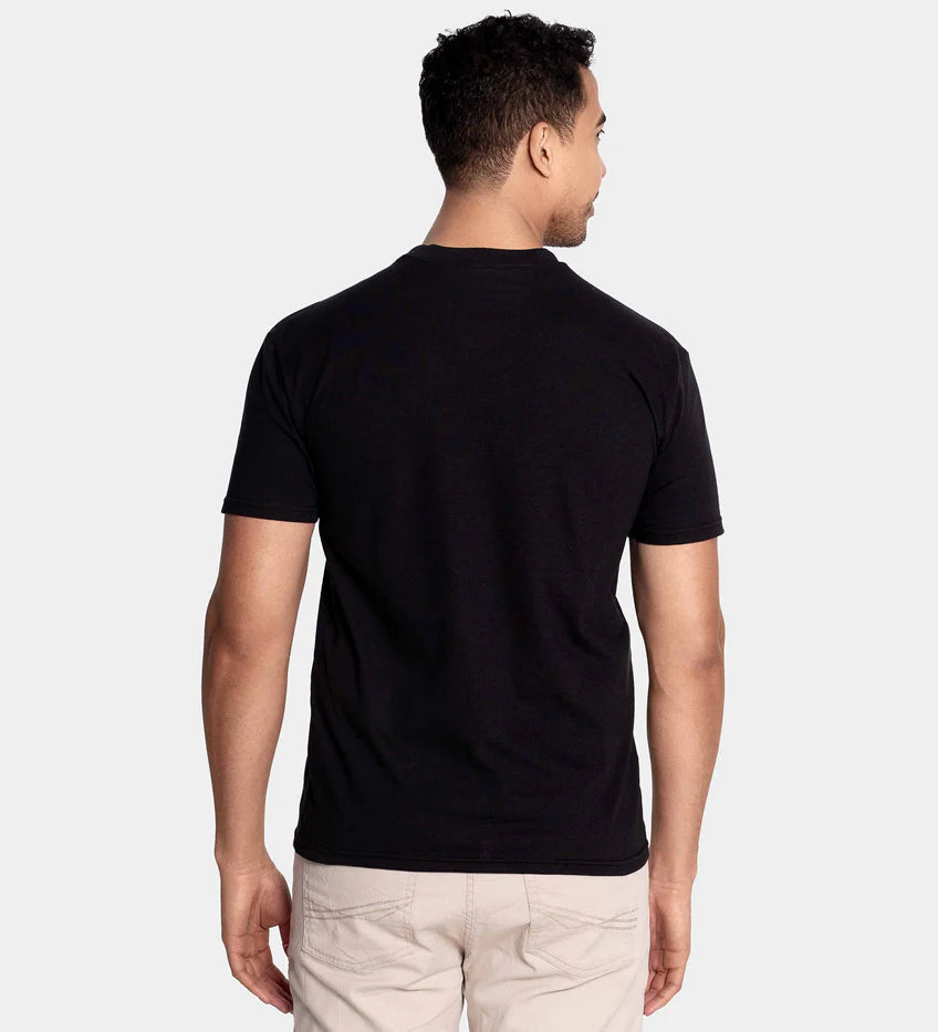 Camiseta de cuello redondo característica