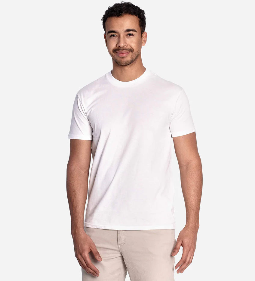 Camiseta de cuello redondo característica