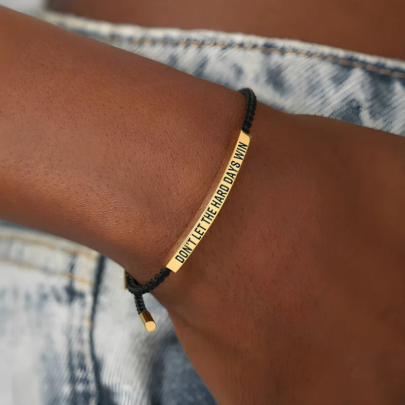 Pulsera motivacional para la autoconfianza y la fortaleza