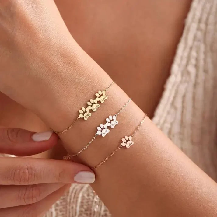 PULSERA CON HUELLA DE PERRO