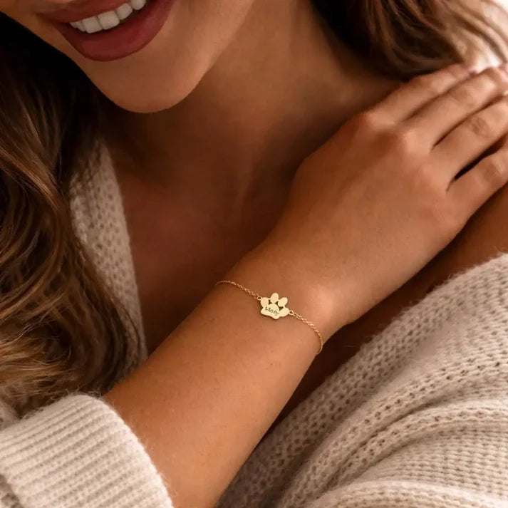 PULSERA CON HUELLA DE PERRO