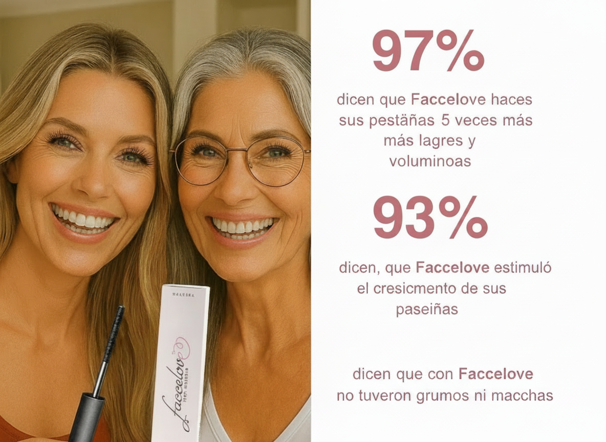 máscara de pestañas especialmente diseñada para pestañas maduras